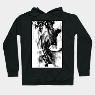 Black and White Night Hoodie